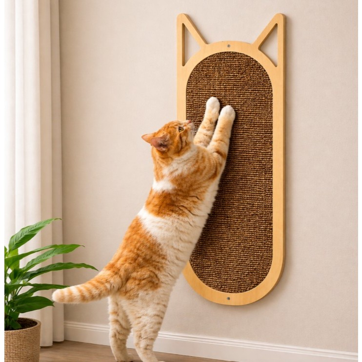 Arranhador Para Gato Parede 50x20 Grande Brinquedo Pet