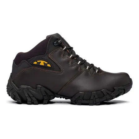 Bota Bull Terrier Bruce Masculina Original Couro Resistente