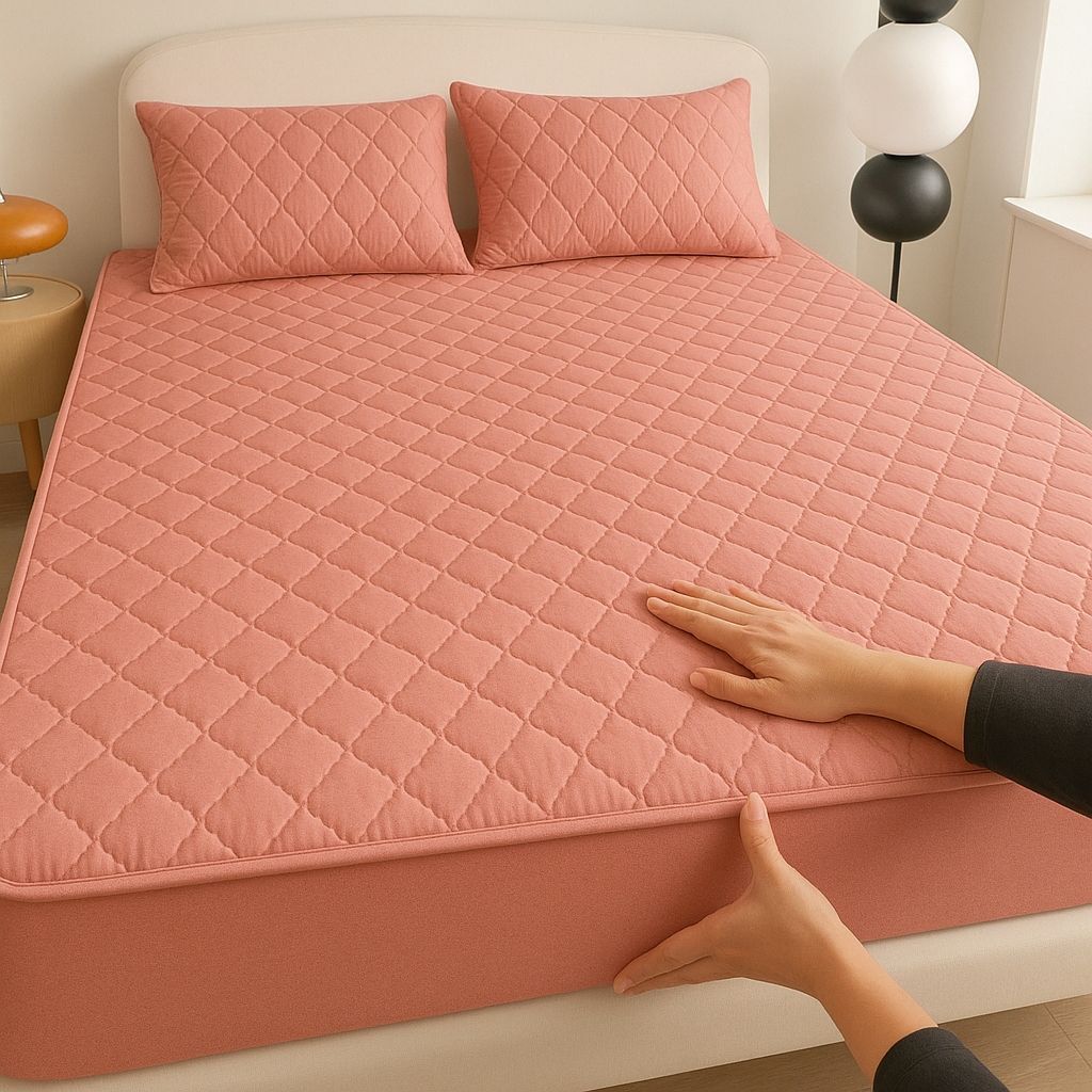 Protetor Impermeável Capa De Colchão Matelado Ultrassônico Com Elástico