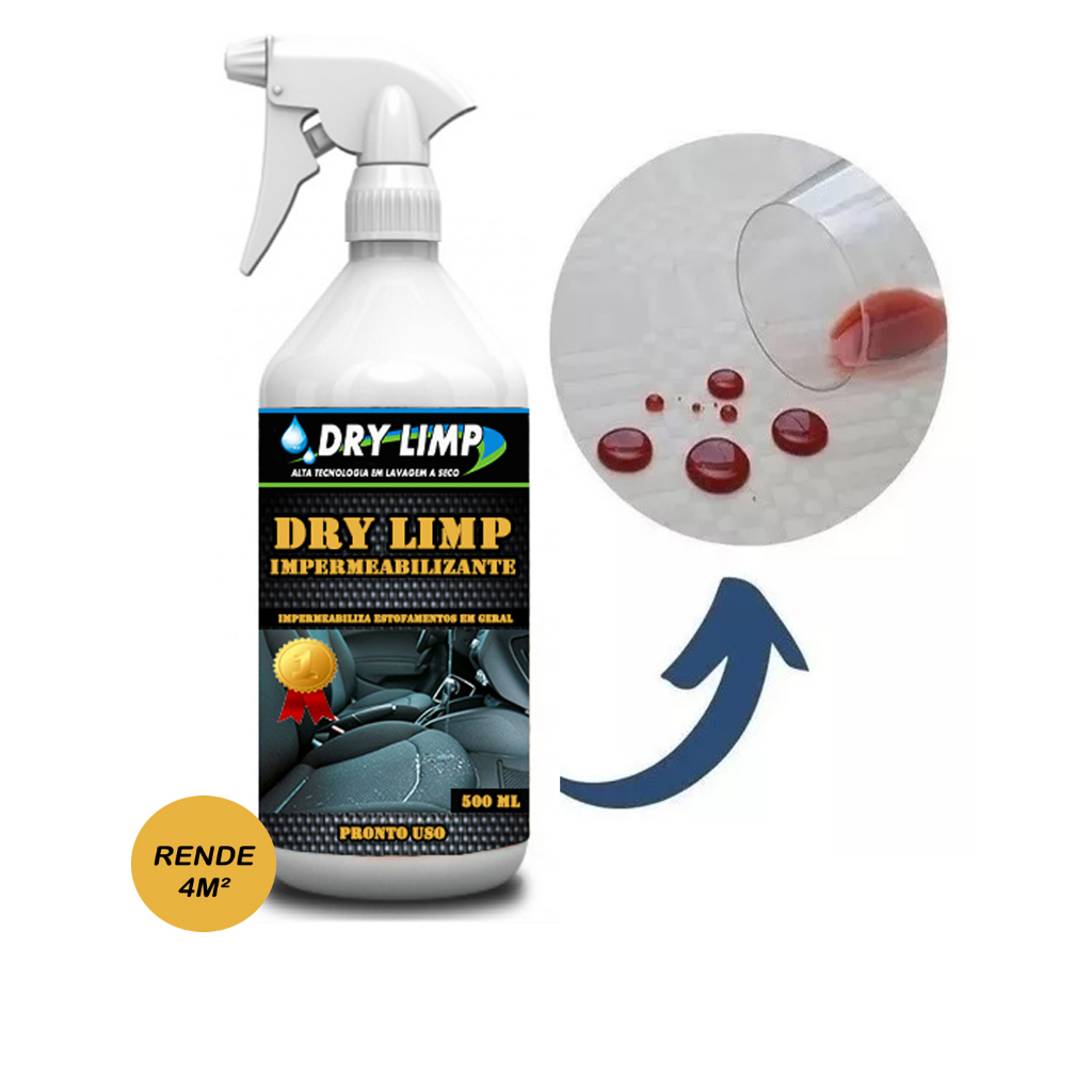 Impermeabilizante De Tecidos, Estofados, Sofá, Cama, Colchão Dry Limp - 500ml