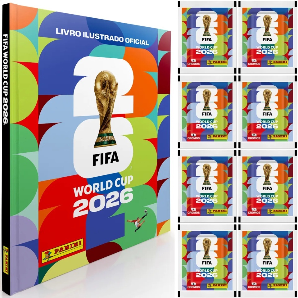 Album + Figurinhas Copa do Mundo 2026 Escolha a Variação somente as Figurinhas ou com Álbum