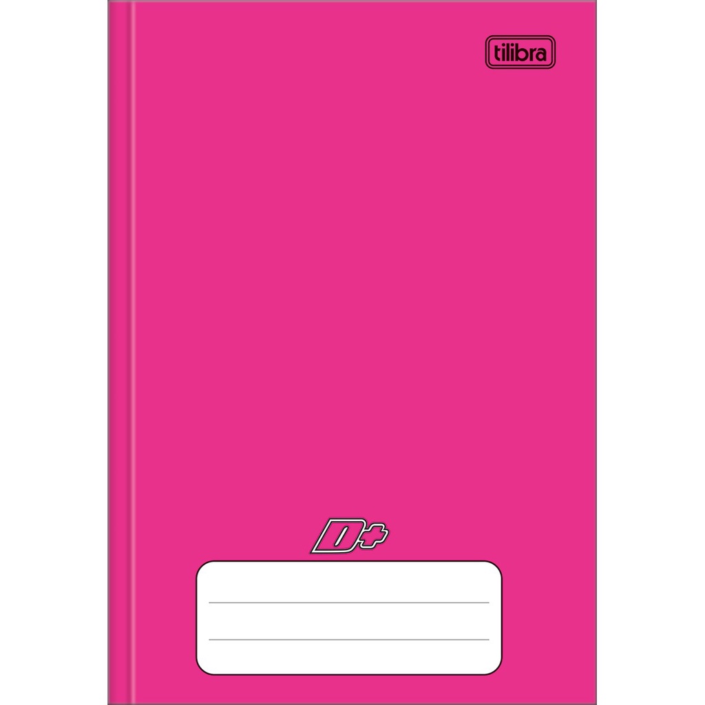 Caderno (PEQUENO) Brochura Capa Dura 1/4 D+ Rosa 96 Folhas 14X20cm Recados | Agenda