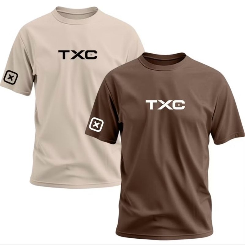 Kit 2 Camiseta txc Texana-Tx  Básica Streetwear Rodeio Lançamento 100%Algodão Masculina (2-TX)