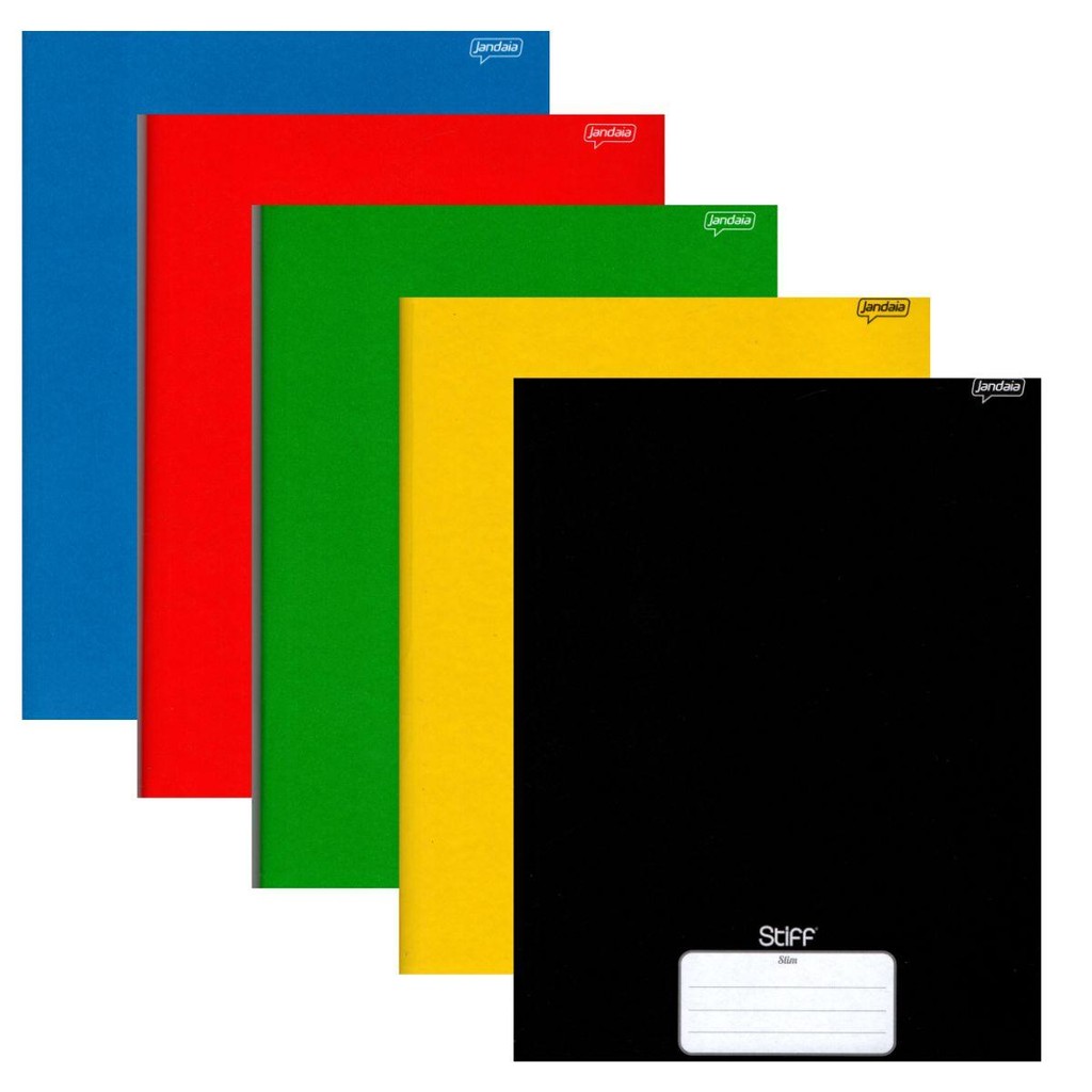 Caderno Brochura 96 Fls Pautado Capa Dura - Stiff