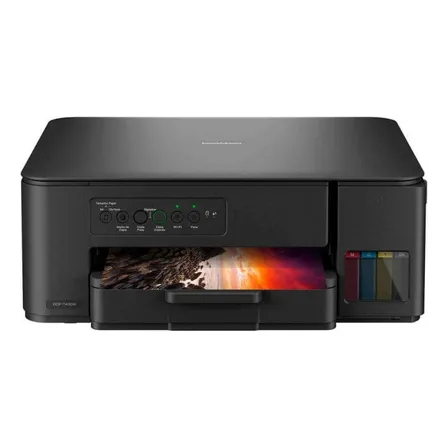 Impressora Multifuncional Brother Dcpt430w Tanque Tinta Wifi Preto 127/220v