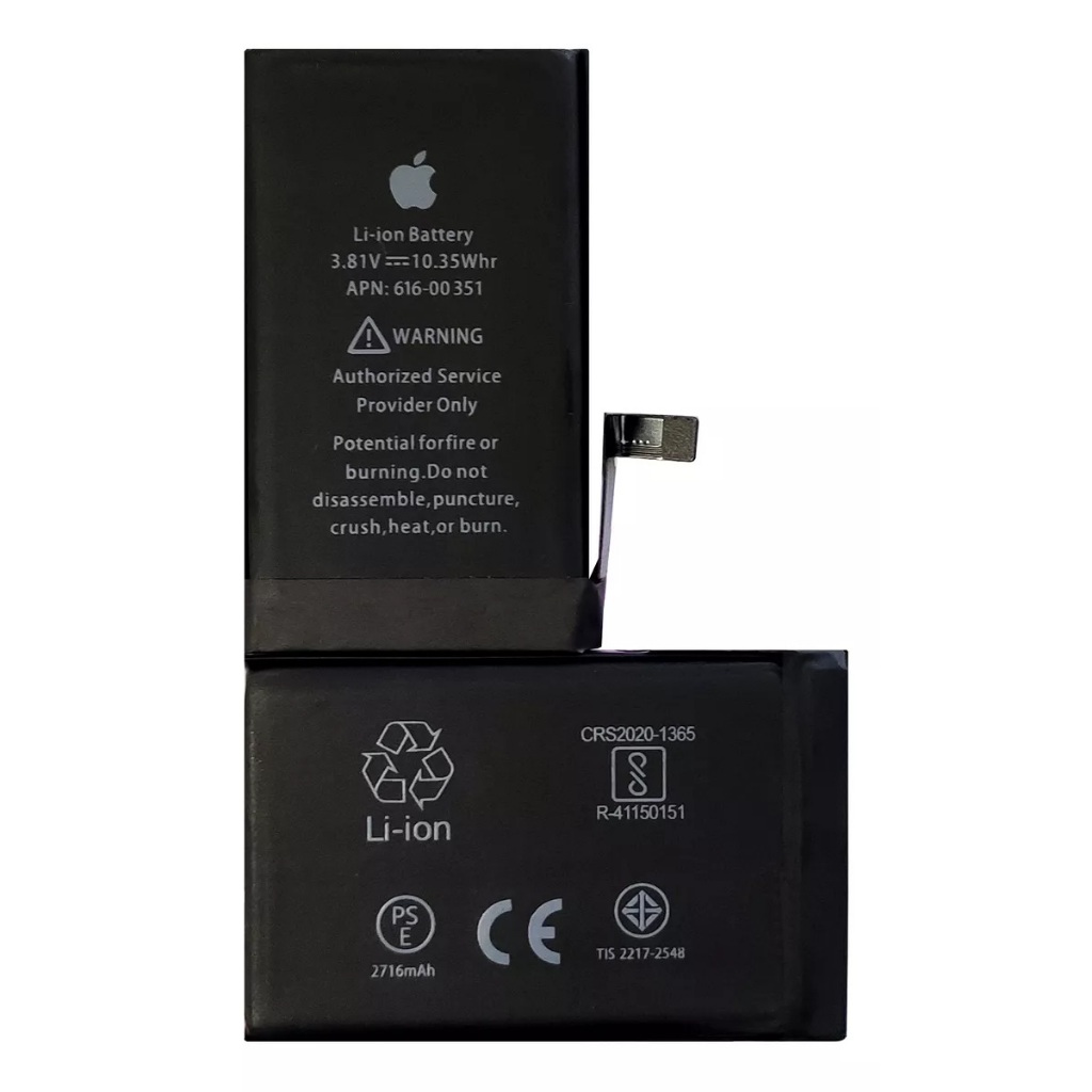 Bateria Iphone X Original Premium Nota Fiscal Saude 100% Flex Celular