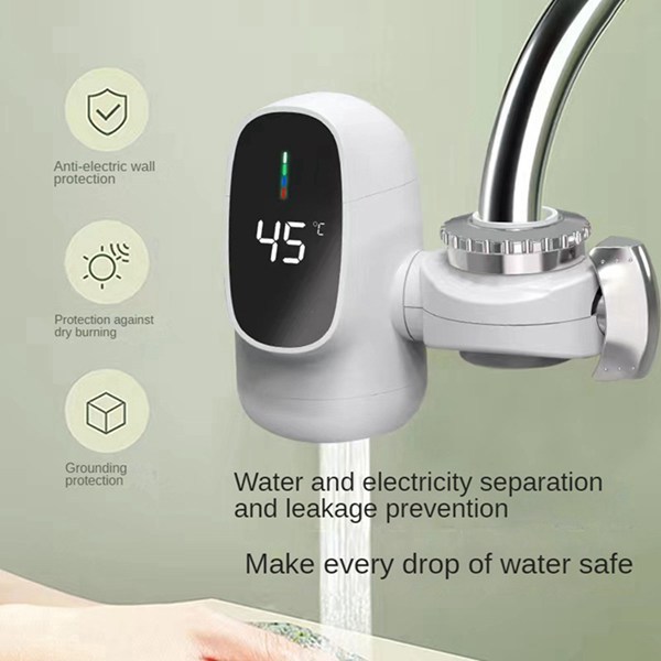 7MPH3000W Instant Electric Hot Water Aquecedor Torneira Display Digital Aquecimento De Água Para De Banheiro
