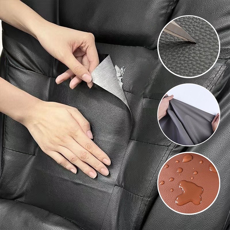 Para Sofá Reparo de Sofás Couro Artificial Saco Adesivo de Couro para Cadeira de Móveis de Mesa