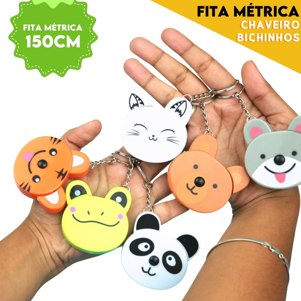 Fita Métrica De Bichinhos Animais - 1,5 M - NL
