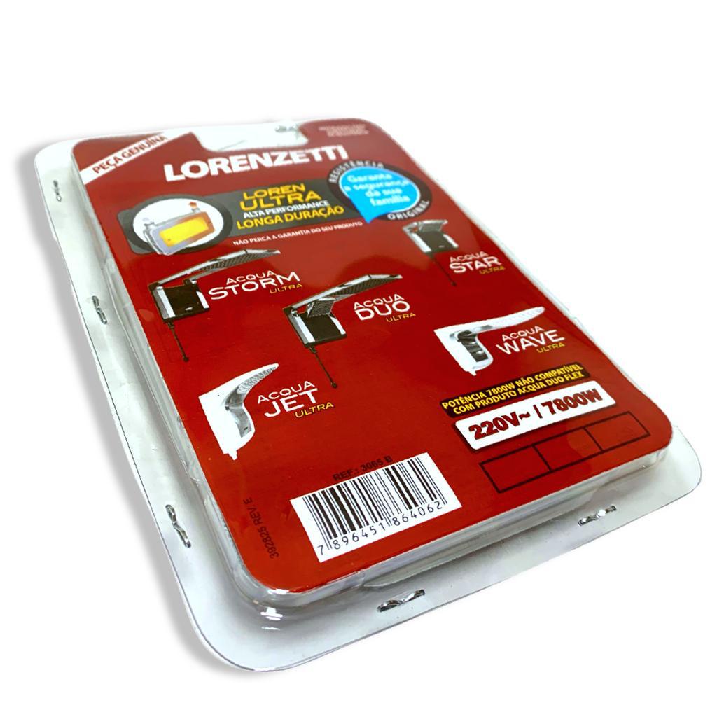 Resistencia Ducha Acqua Ultra 220V 7800W Original Lorenzetti - 3065-B