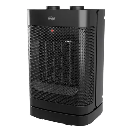 Aquecedor Portátil Wap Air Heat Ceramic Elétrico 3 Em 1 Cor Preto 127v