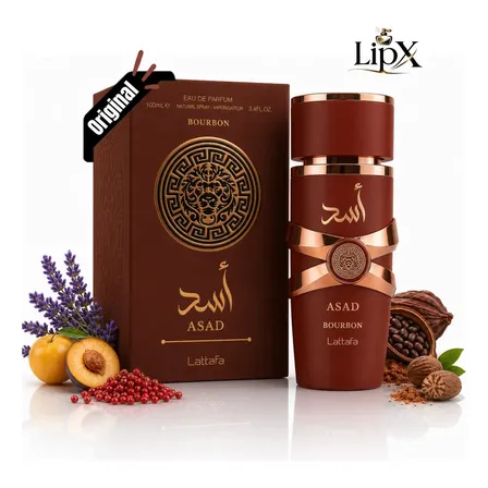 Perfume Árabe Asad Bourbon 100ml Lipx