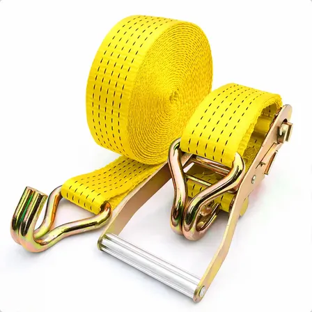 Kit Catraca E Cinta 9m 50mm Gancho J 5 Ton Caminhão