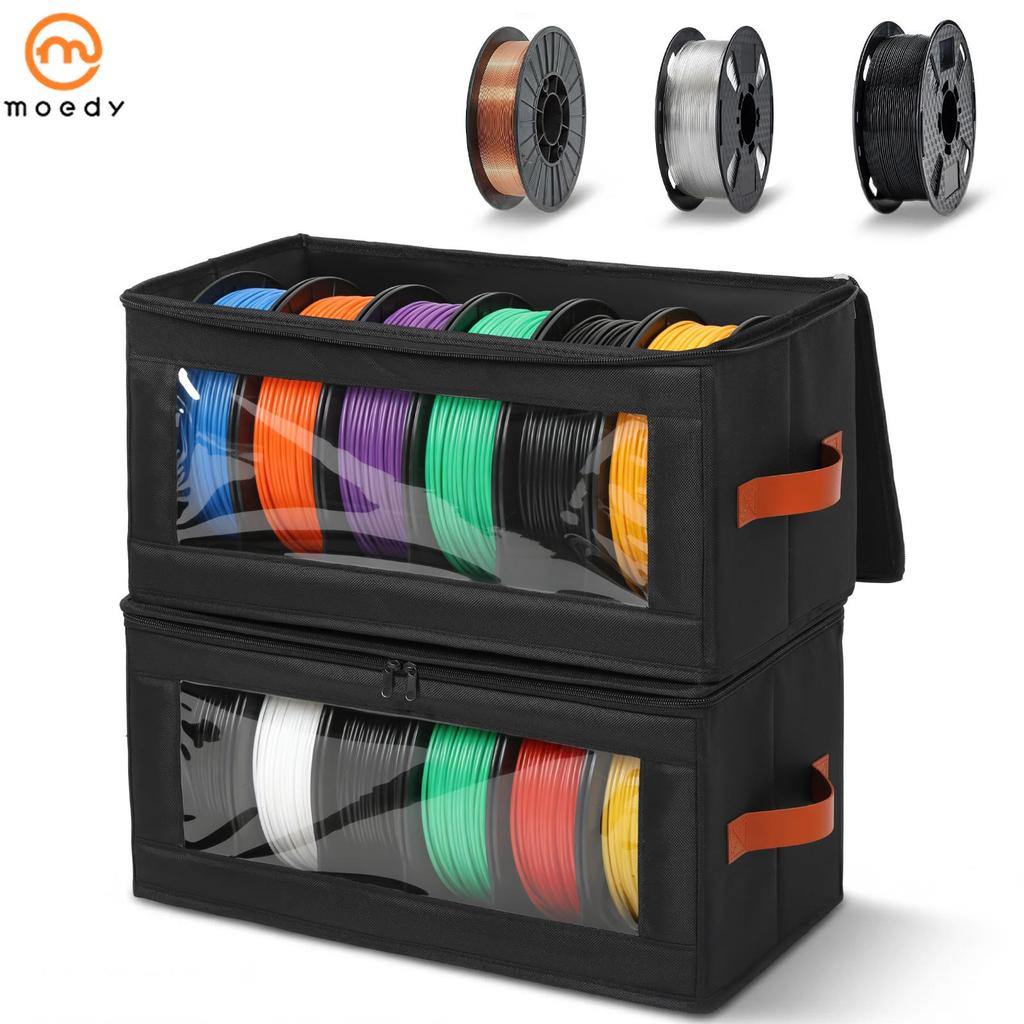 4 Pçs Caixa De Armazenamento De Filamento Impressora 3D Recipiente Para Casa Escritório Oficina Estúdio SHOPSKC8064