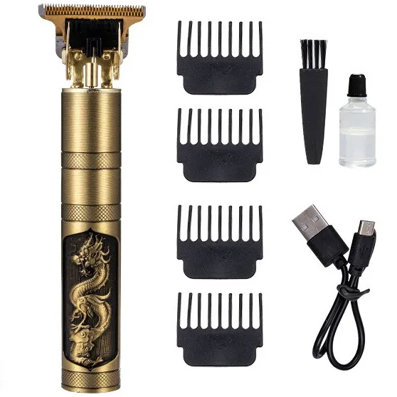 Maquina de Barbear cortar cabelo Aparador Profissional barbeador acabamento Sem Fio Portátil