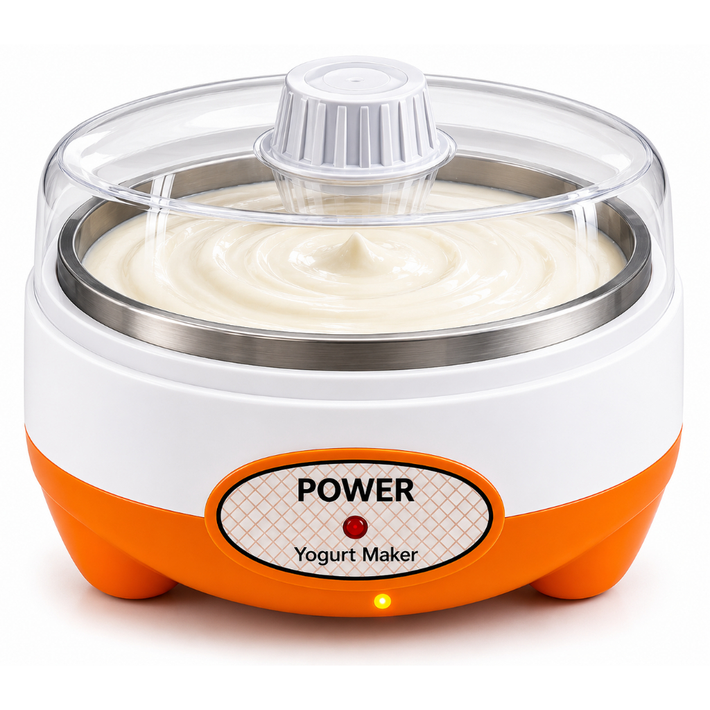 Máquina Fazer Iogurte Natural Grego Iogurteira Elétrica 1l