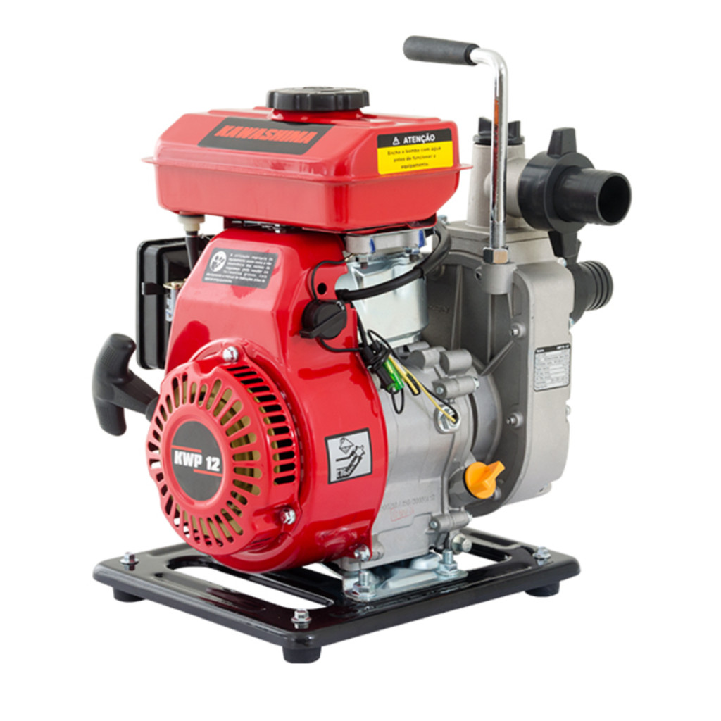 Motobomba a Gasolina KWP12 1.1/2" Potente Compacta Ideal para Irrigação e Abastecimento - Kawashima