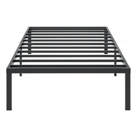 Estrutura De Cama De Metal, Solteiro, Com Espaço De Armazena Cor Preto Hot Wheels