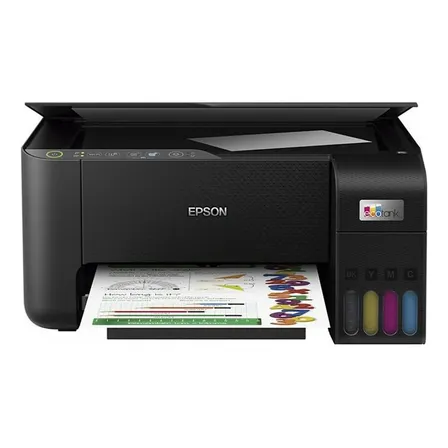 Impressora Multifuncional Tanque De Tinta Color Epson L3250 Preto