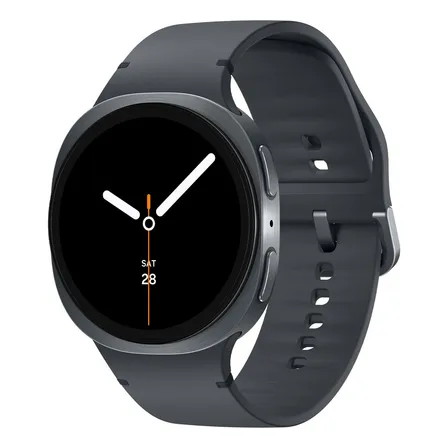 Smartwatch Samsung Galaxy Watch 8 44mm, Com GPS e NFC, em Alumínio Cinza-escuro