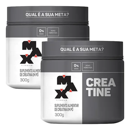 Combo/Kit 2x Creatina Monohidratada 300g Pó