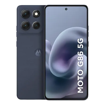 Smartphone Motorola Moto G86 5g - 256gb 8gb Ram+16gb Ram Boost, Tela 1.5k Poled, 50mp Sony Camera Ois Moto Ai, Videos Em 4k, Ip68 + Ip69 - Grafite
