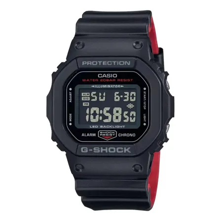 Relógio Casio G-shock Masculino Digital Dw-5600uhr-1dr