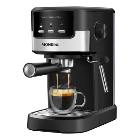 Cafeteira Espresso Mondial Dolce Crema 1200w C-21-e-cnp Preto