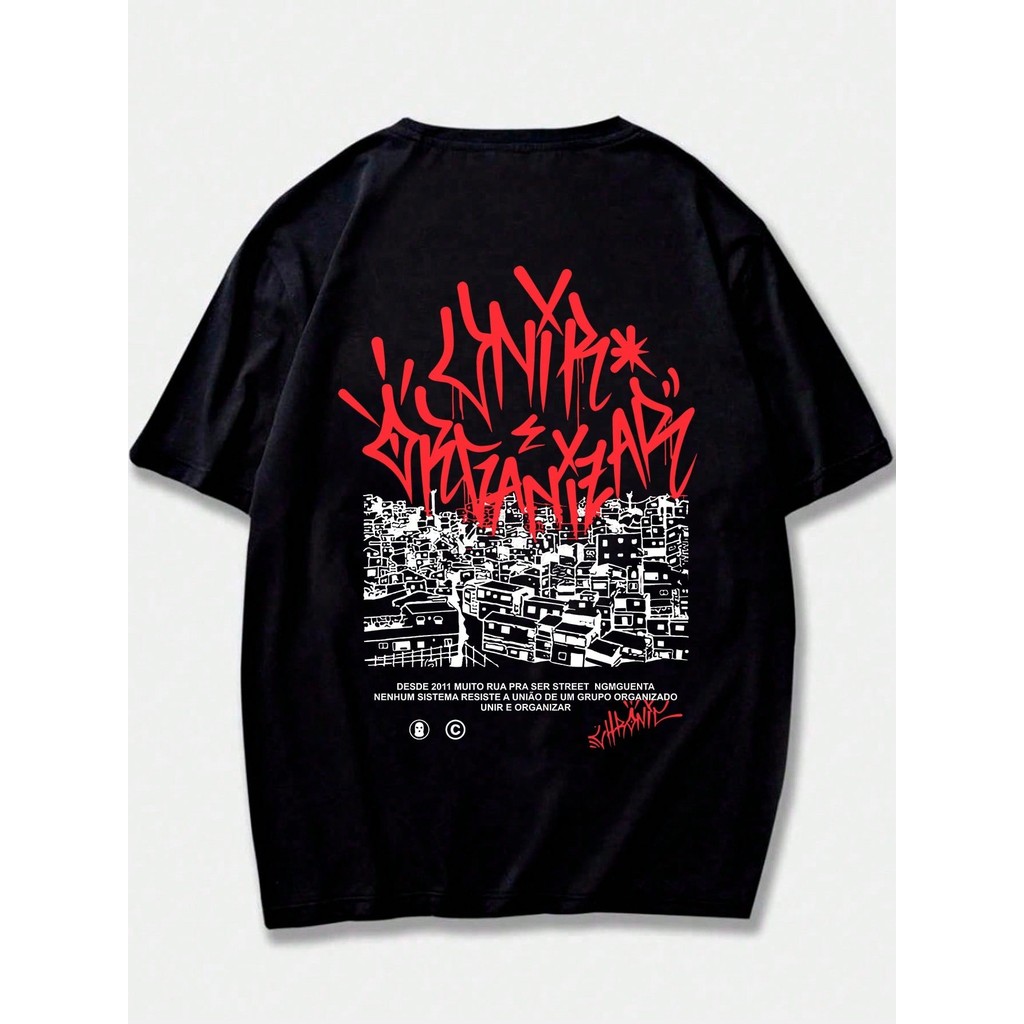 Camiseta Masculina Unissex Chronic Comunidade Streetwear Envio Rapido 100% Algodão