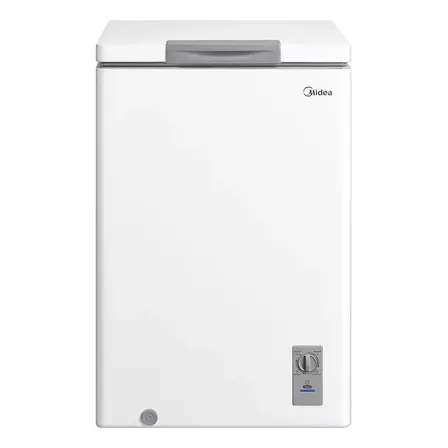 Freezer Horizontal 100l Inverter Bivolt Branco Midea Branco MDRC151FZD013