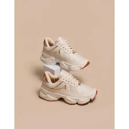 Tênis Feminino Plataforma Casual Chunky Macio Confortável