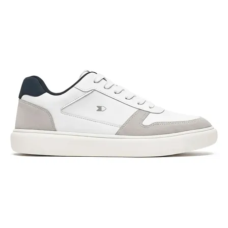 Tênis Sapatenis Masculino Sandrini Evoke Lite Branco Couro